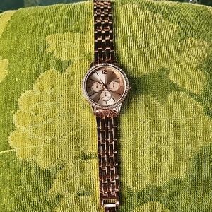 Rose Gold Watch  Link Bracelet Like New Accessories Quartz Women Men